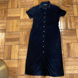 Vintage Harve Bernard Corduroy Dress, M
